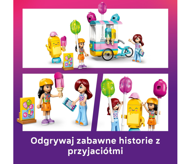LEGO FRIENDS 42692 Stoisko z lodami i balonami - 1473469 - zdjęcie 12